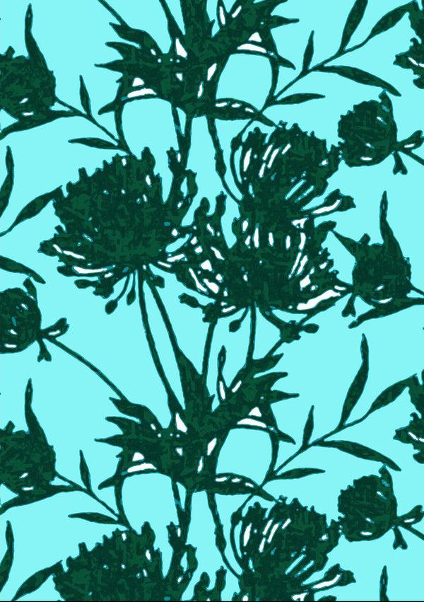 Samantha Sung [Create Your Own] Cotton Musola (Primavery Silhouette Ground)