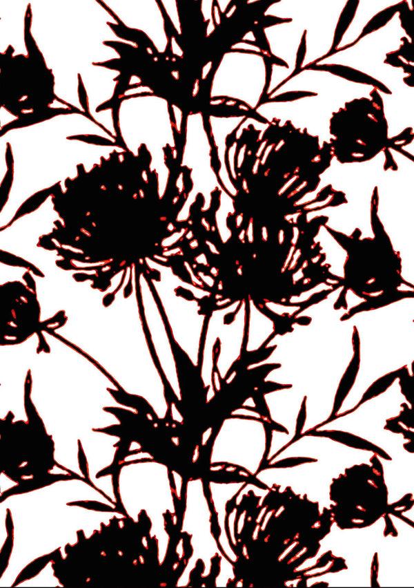 Samantha Sung [Create Your Own] Cotton Musola (Primavery Silhouette White)