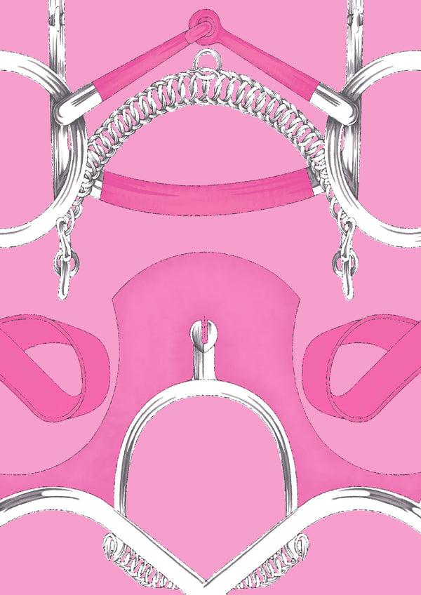 Samantha Sung [Create Your Own] Cotton Musola (Secretariat Horse Pastel)