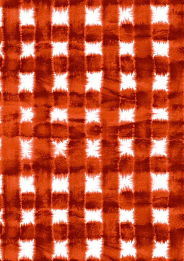 Samantha Sung [Create Your Own] Cotton Musola (Shibori Gingham)
