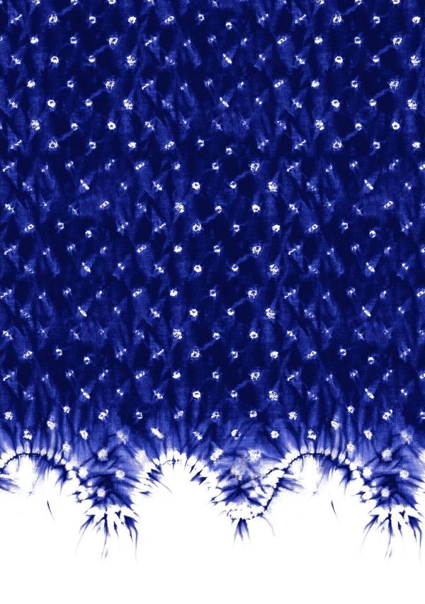 Samantha Sung [Create Your Own] Cotton Musola (Shibori Midnight)