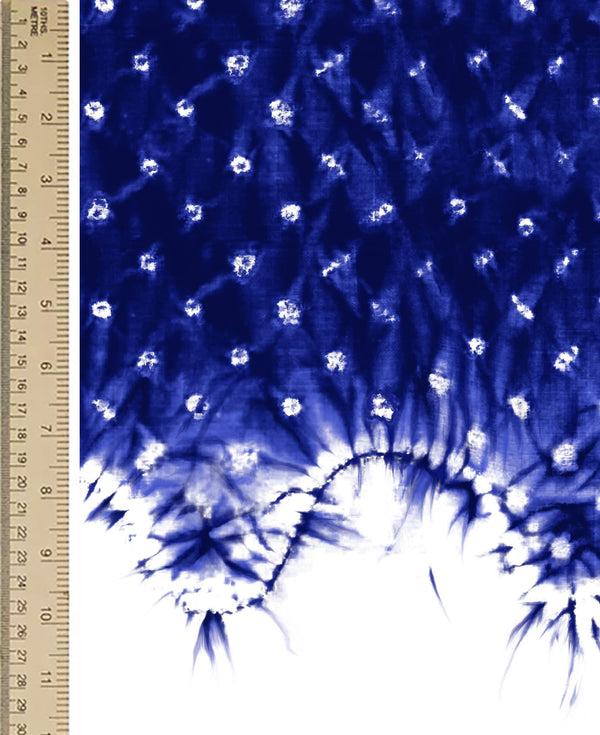 Samantha Sung [Create Your Own] Cotton Musola (Shibori Midnight)