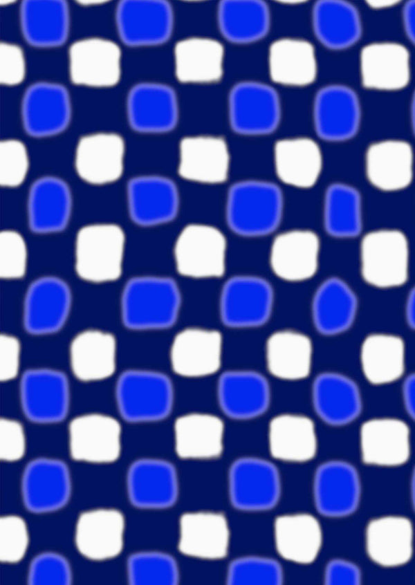 Samantha Sung [Create Your Own] Cotton Musola (Tie Dye Gingham Small)