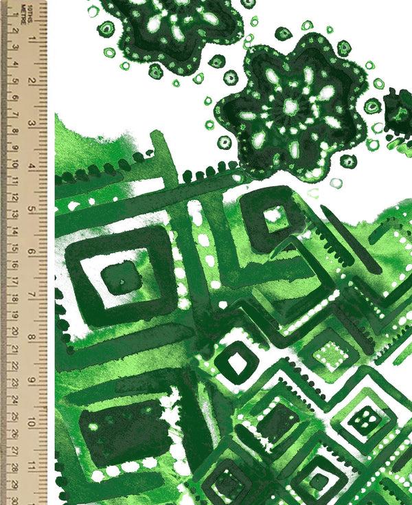 Samantha Sung [Create Your Own] Cotton Musola (Tie Dye Izmir Small White)