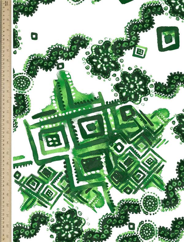 Samantha Sung [Create Your Own] Cotton Musola (Tie Dye Izmir Small White)