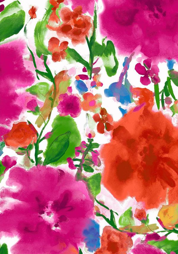 Samantha Sung [Create Your Own] Cotton Musola (Watercolor Bloom)