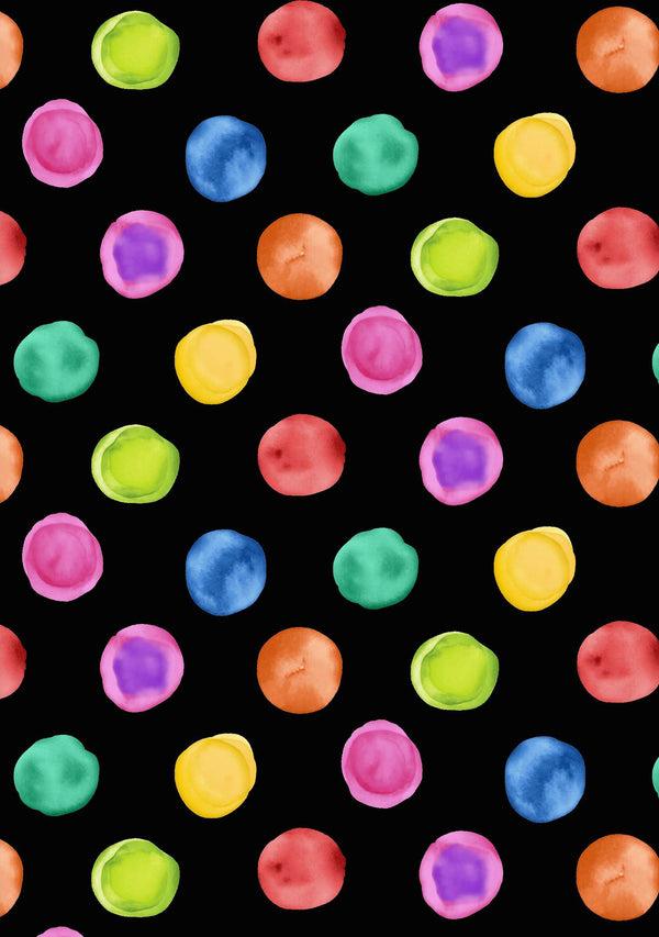 Samantha Sung [Create Your Own] Cotton Musola (Watercolor Dots Big)