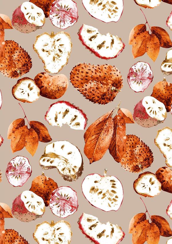 Samantha Sung [Create Your Own] Cotton Musola (Watercolor Soursop Pastel)