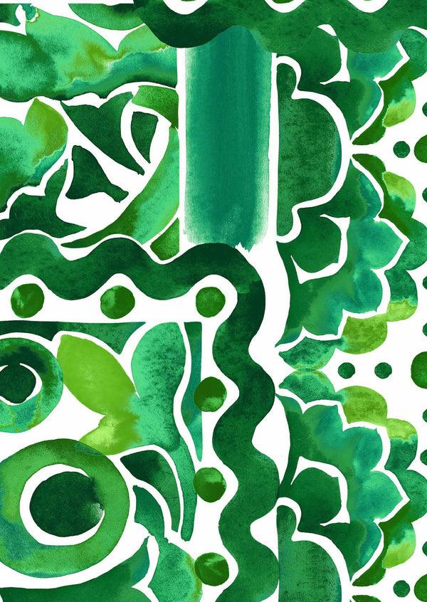 Samantha Sung [Create Your Own] Cotton Musola (Watercolor Tile Mono)