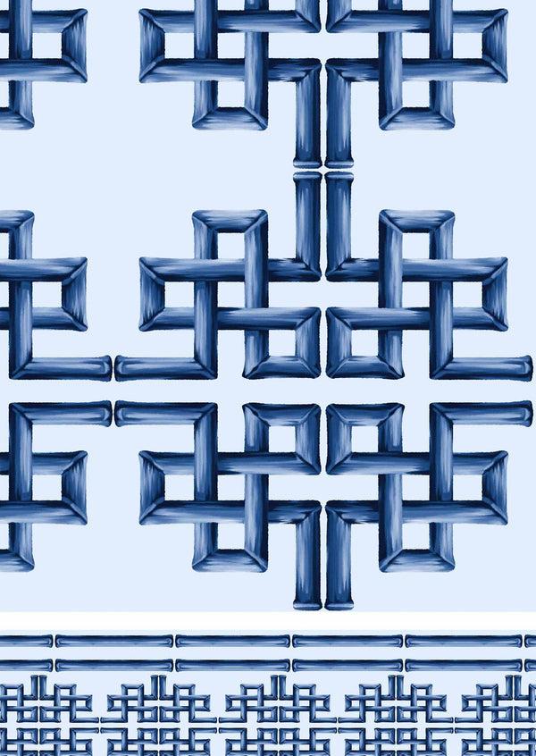 Samantha Sung [Create Your Own] Cotton Stretch (Bamboo Grove Pastel)