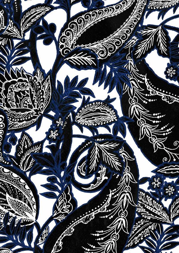 Samantha Sung [Create Your Own] Cotton Stretch (Cachemire Paisley White)