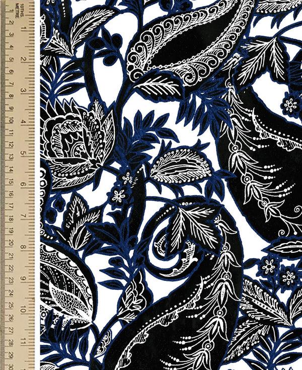 Samantha Sung [Create Your Own] Cotton Stretch (Cachemire Paisley White)