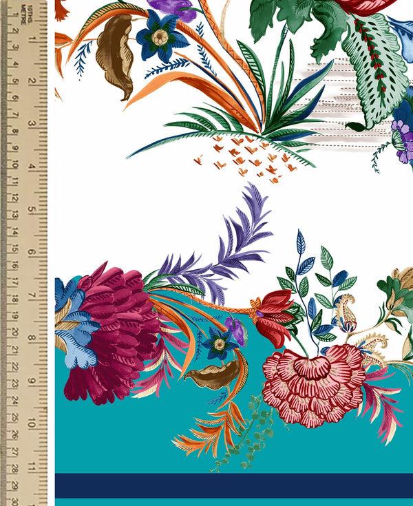 Samantha Sung [Create Your Own] Cotton Stretch (Eastern Paisley Flower)