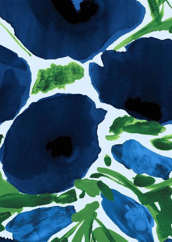 Samantha Sung [Create Your Own] Cotton Stretch (Fiori Poppy Big Pastel)