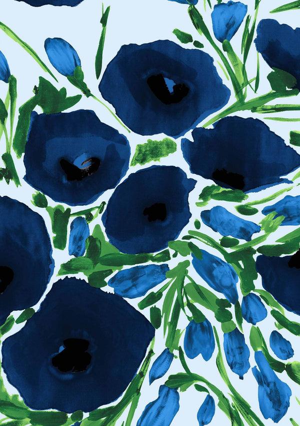 Samantha Sung [Create Your Own] Cotton Stretch (Fiori Poppy Big Pastel)