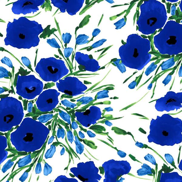 samantha sung [Create Your Own] Cotton Stretch (Fiori Poppy Big White)