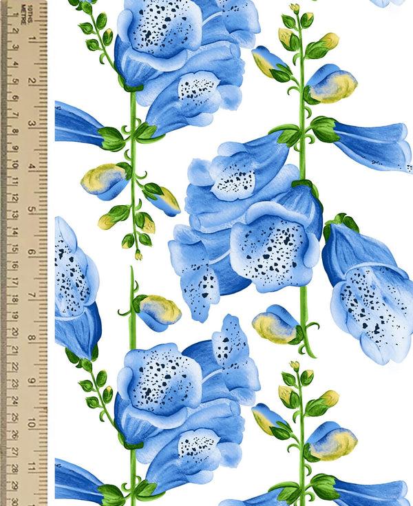 Samantha Sung [Create Your Own] Cotton Stretch (Fox Glove Flower Small White)