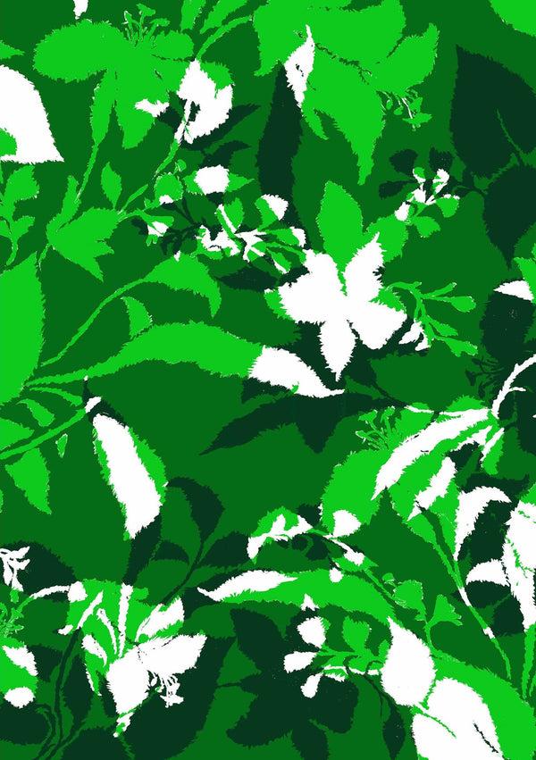 Samantha Sung [Create Your Own] Cotton Stretch (Genova Mono Flower White)