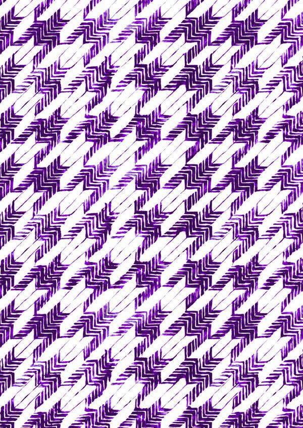 Samantha Sung [Create Your Own] Cotton Stretch (Houndstooth Toile White)