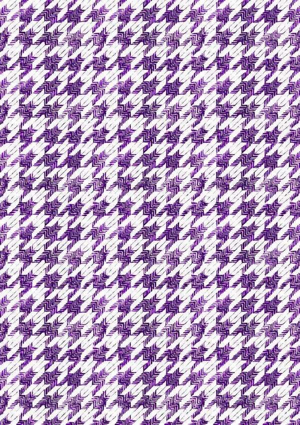 Samantha Sung [Create Your Own] Cotton Stretch (Houndstooth Toile White)