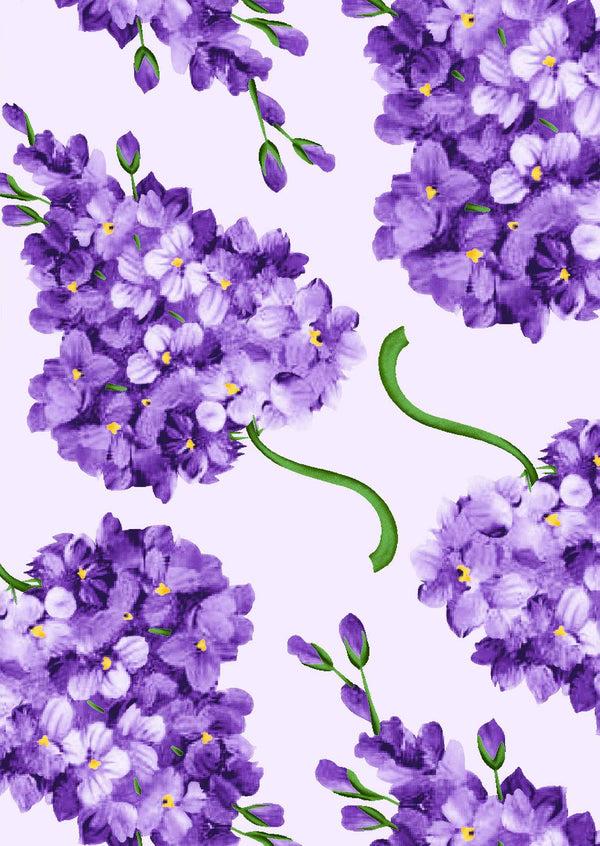 Samantha Sung [Create Your Own] Cotton Stretch (Lilac Bunch Large Pastel)