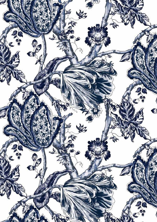 Samantha Sung [Create Your Own] Cotton Stretch (Lillie Toile White)