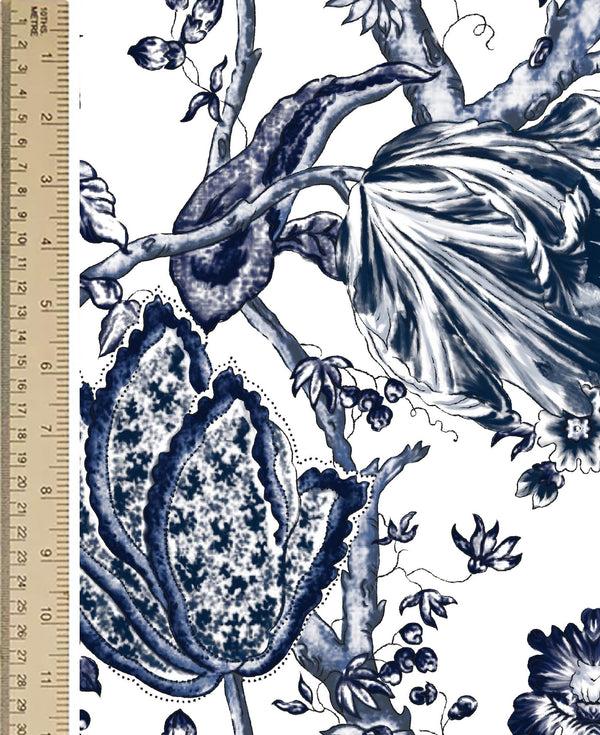 Samantha Sung [Create Your Own] Cotton Stretch (Lillie Toile White)