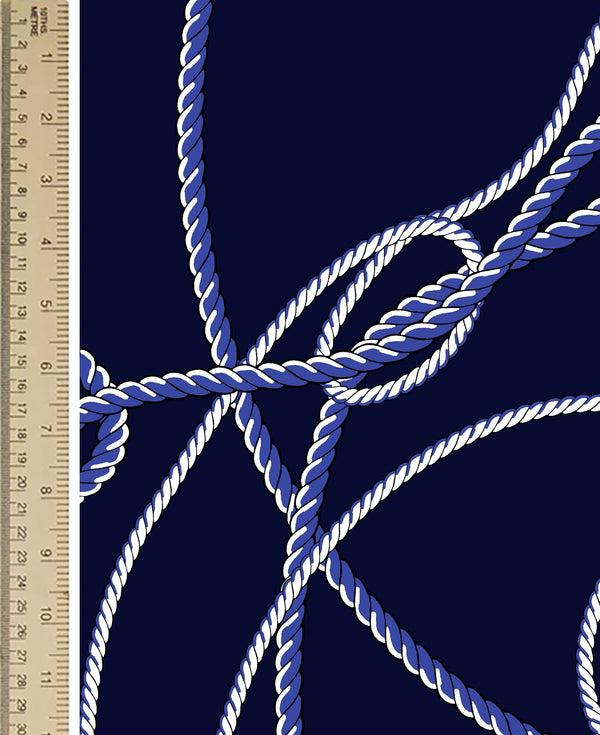 Samantha Sung [Create Your Own] Cotton Stretch (Nautical Rope Indigo)