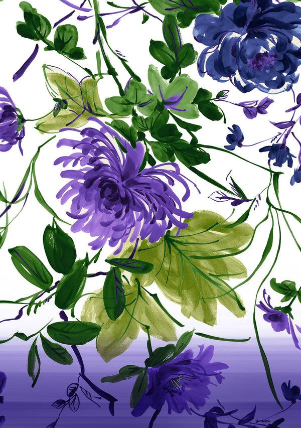 Samantha Sung [Create Your Own] Cotton Stretch (Oriental Flower Ombre)