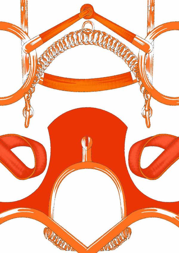 Samantha Sung [Create Your Own] Cotton Stretch (Secretariat Horse White Pastel)