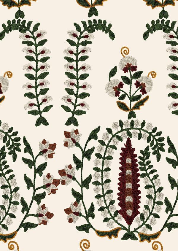 Samantha Sung [Create Your Own] Cotton Stretch (Suzani Ferns)