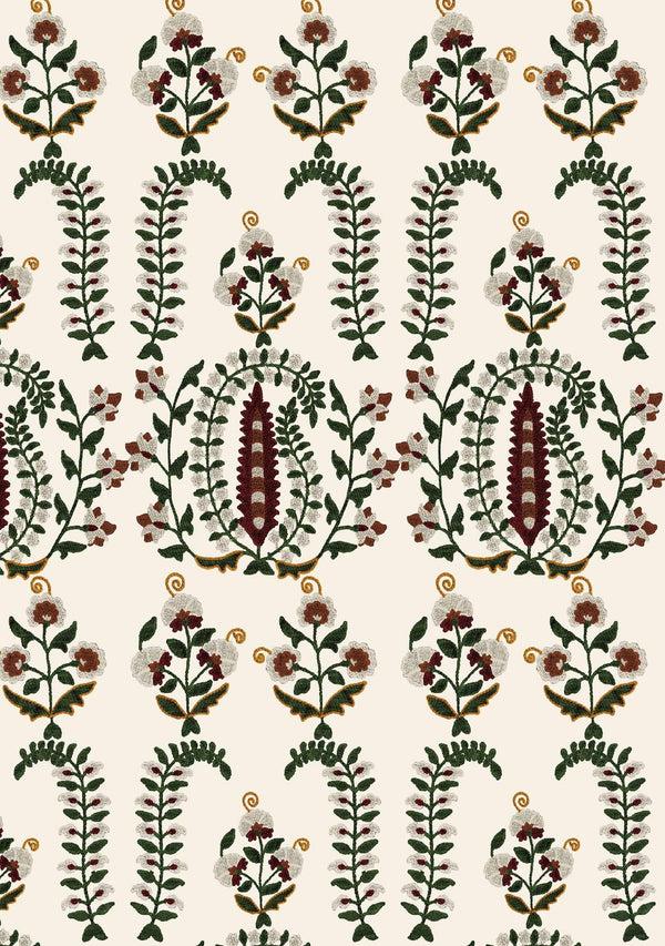 Samantha Sung [Create Your Own] Cotton Stretch (Suzani Ferns)