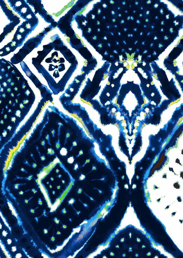 Samantha Sung [Create Your Own] Cotton Stretch (Tie Dye Maldives White)