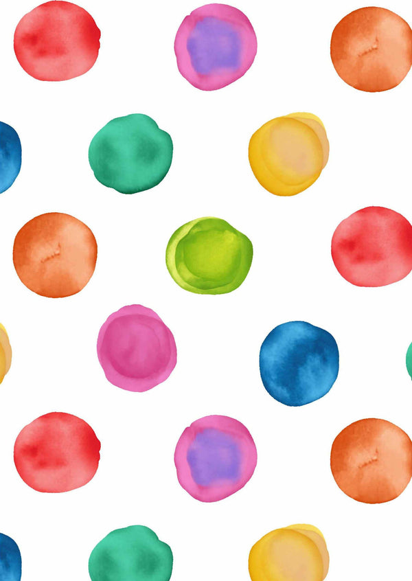 Samantha Sung [Create Your Own] Cotton Stretch (Watercolor Dots Small)