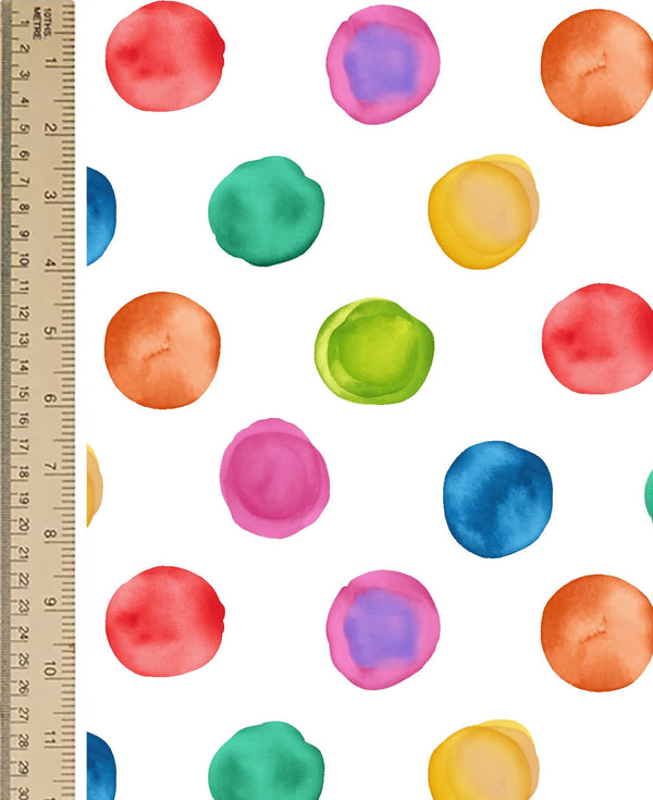 Samantha Sung [Create Your Own] Cotton Stretch (Watercolor Dots Small)