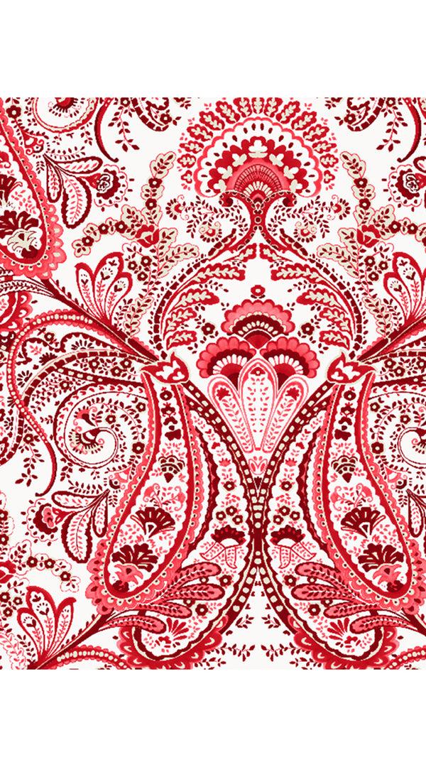 Samantha Sung Eden Dress Crew Neck 3/4 Sleeve Maxi Length Cotton Musola (Russian Paisley)