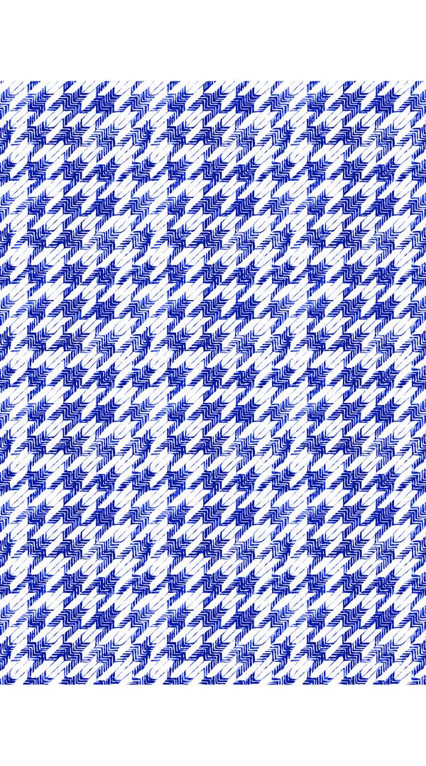 Samantha Sung Eden Dress Crew Neck 3/4 Sleeve Maxi Length Cotton Musola (Houndstooth Toile White)