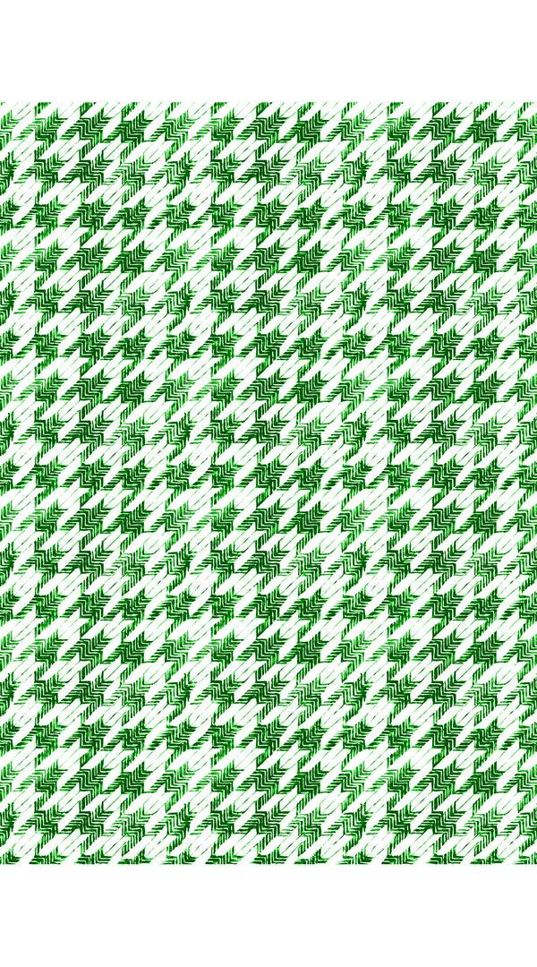 Samantha Sung Eden Dress Crew Neck 3/4 Sleeve Maxi Length Cotton Musola (Houndstooth Toile White)