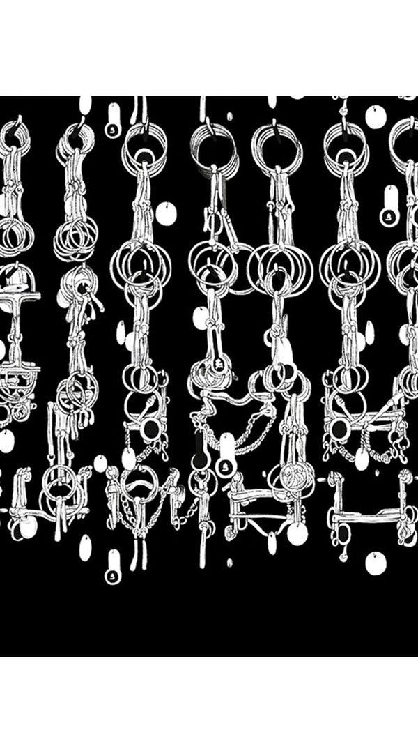 samantha sung Florance Dress #2 Boat Neck 3/4 Sleeve Long+3 Length Cotton Stretch (Horse Chain)