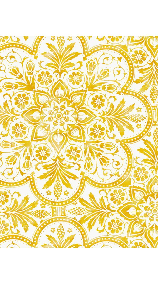 Samantha Sung Laurent Dress Shirt Collar 3/4 Sleeve Long Length Cotton Stretch (Marakechi Tile)