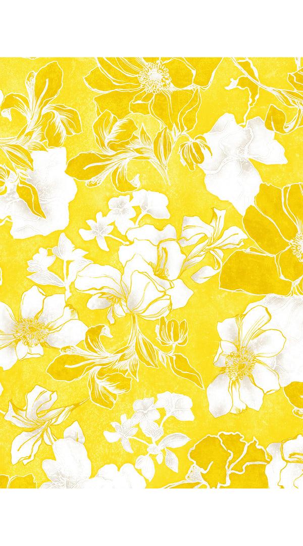Samantha Sung Pajama Shirt Silk Twill (Admiral Magnolia)
