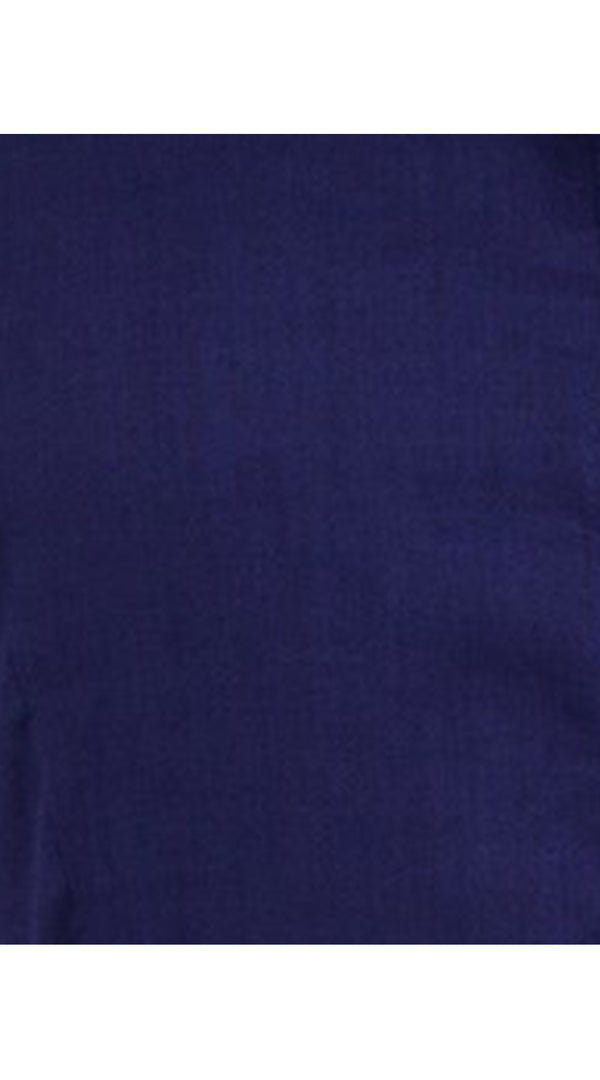 samantha sung Patricia Dress Crew Neck 3/4 Sleeve Long +3 Length Cotton Musola (Solid)