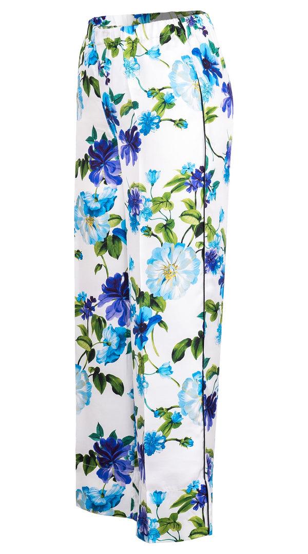 Samantha Sung Pants Silk (Fiori Florance)