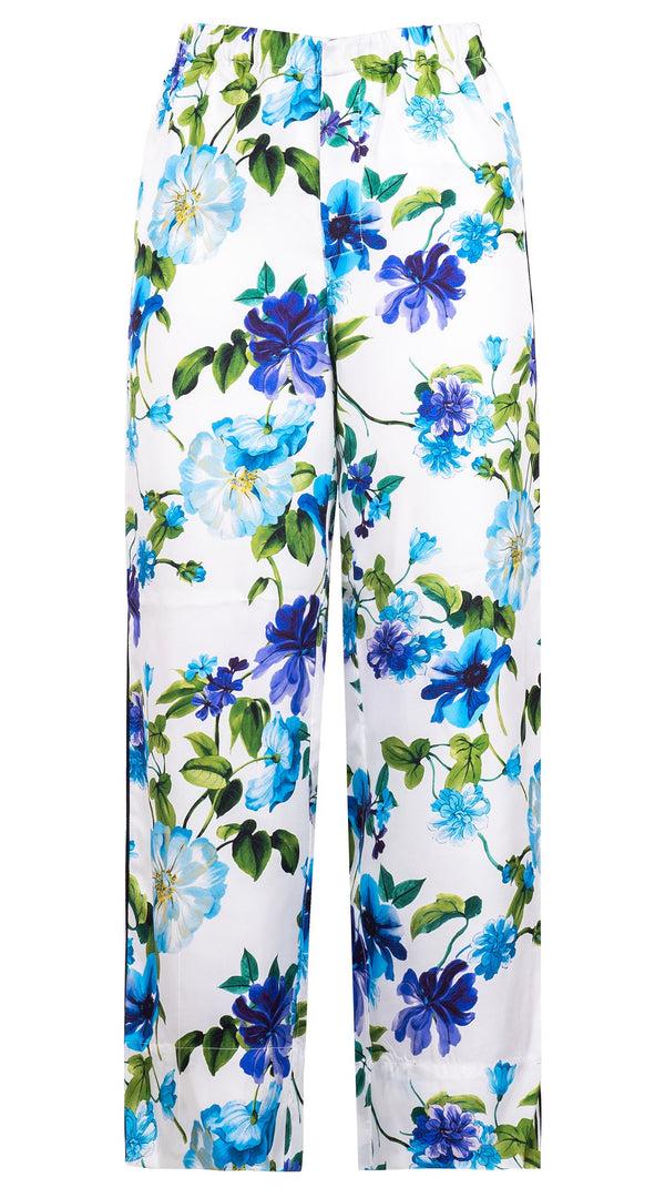 samantha sung Pants Silk (Fiori Florance)