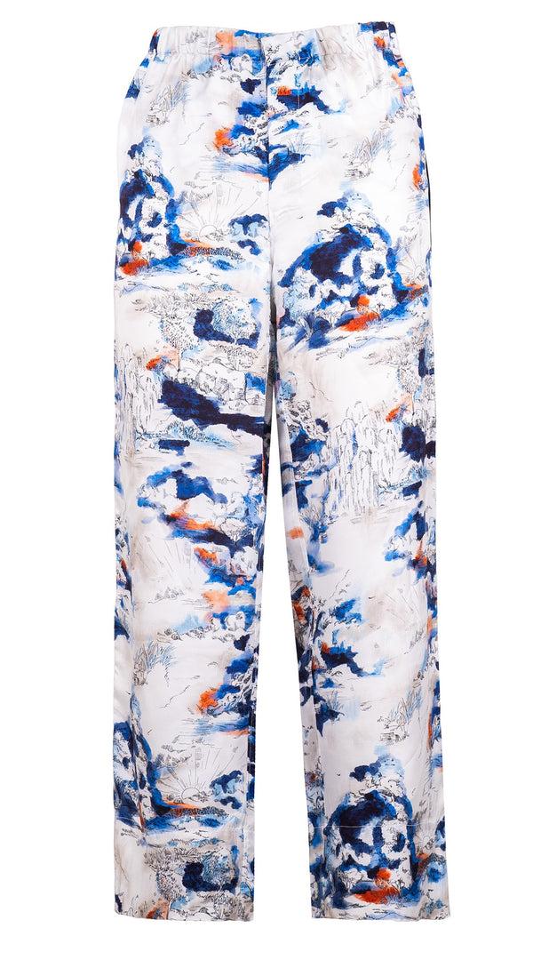 samantha sung Pants Silk (Japanese Toile)
