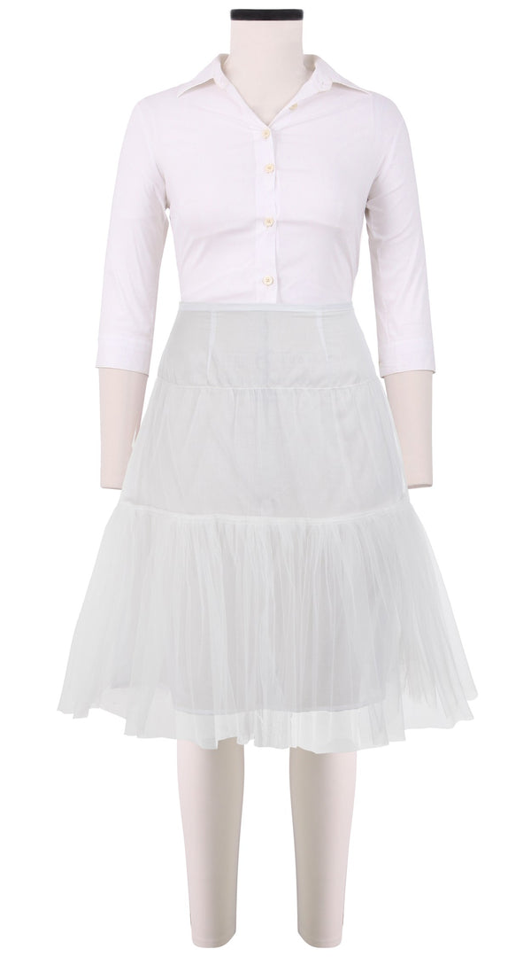 Samantha Sung Tulle Skirt Net (Solid)