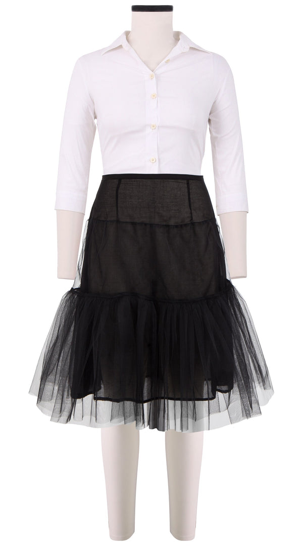 Samantha Sung Tulle Skirt Net (Solid)