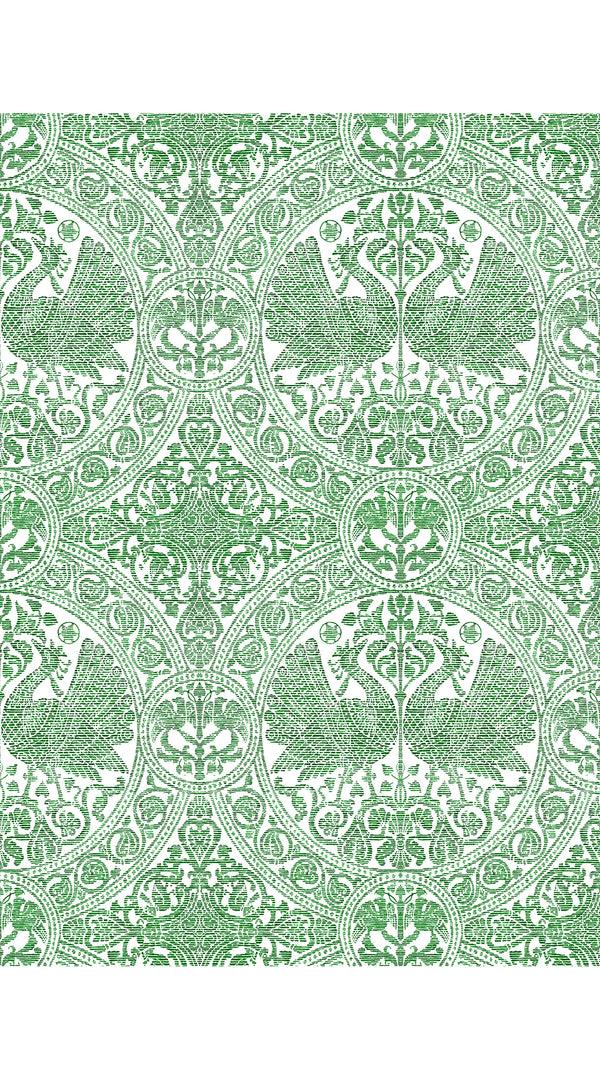 Samantha Sung Terry Dress Shirt Collar 3/4 Sleeve Midi Plus Length Poliamide Taffta (Peacock Toile White)