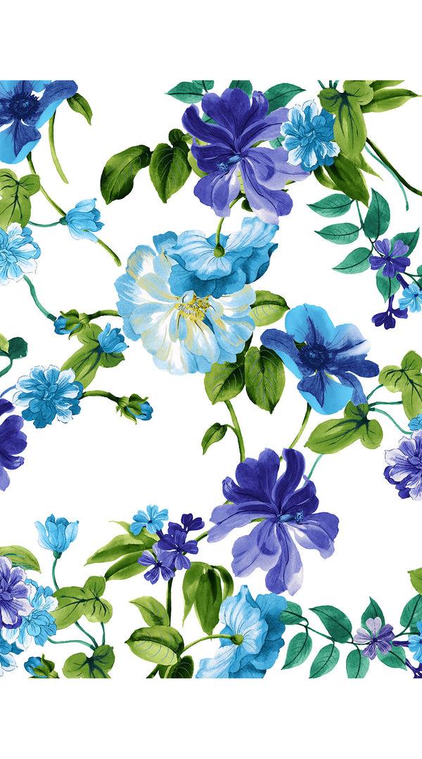 Samantha Sung Terry Dress Shirt Collar 3/4 Sleeve Midi Plus Length Poliamide Taffta (Fiori Florance)