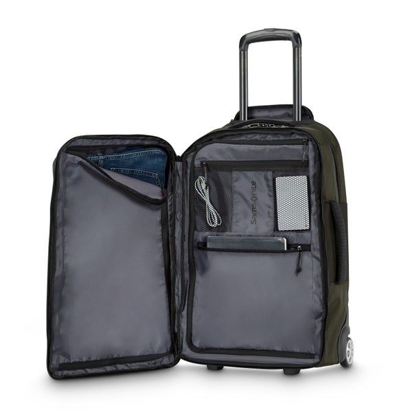 Samsonite Detour Convertible Wheeled Hybrid Backpack Olive